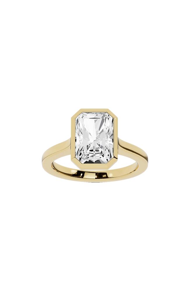 Jennifer Fisher 18K Gold Radiant Lab-Created Diamond Ring - 4.0 ctw in 18K Yellow Gold Cover