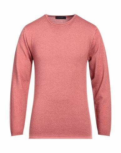 Daniele Fiesoli Man Sweater Brick red Merino Wool Cover