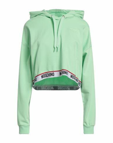 Moschino Woman Undershirt Light green Cotton, Elastane Cover