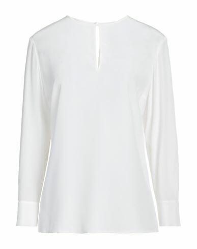 Barba Napoli Woman Top White Silk Cover