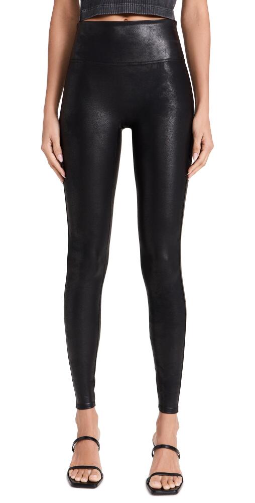 SPANX Faux Leather Leggings Black Cover