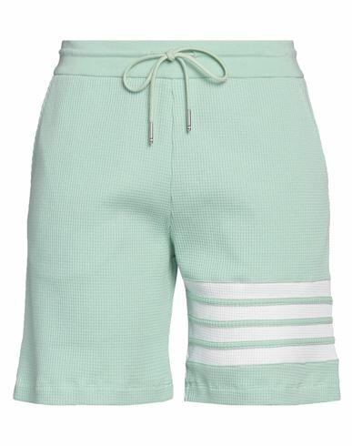 Thom Browne Woman Shorts & Bermuda Shorts Light green Cotton Cover