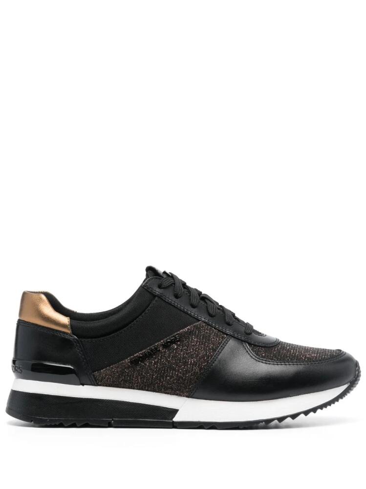 Michael Michael Kors Allie low-top leather sneakers - Black Cover