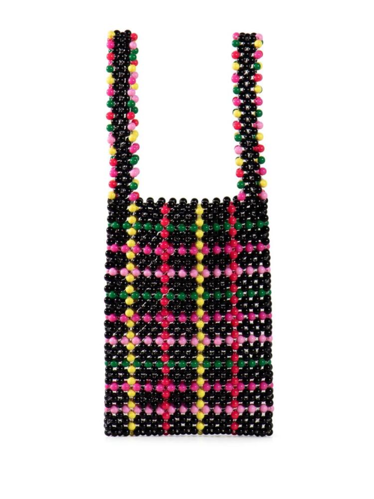 Nannacay Anna beaded tote bag - Black Cover