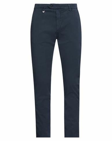 Antony Morato Man Pants Midnight blue Cotton, Elastane Cover