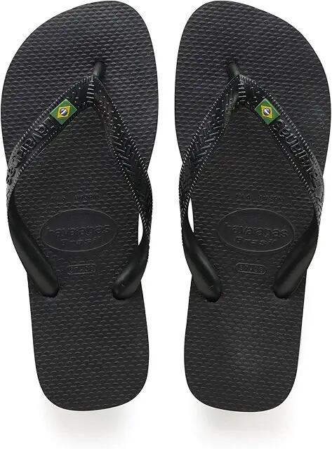 Havaianas Brazil Flip Flops (Black) Women's Sandals Cover