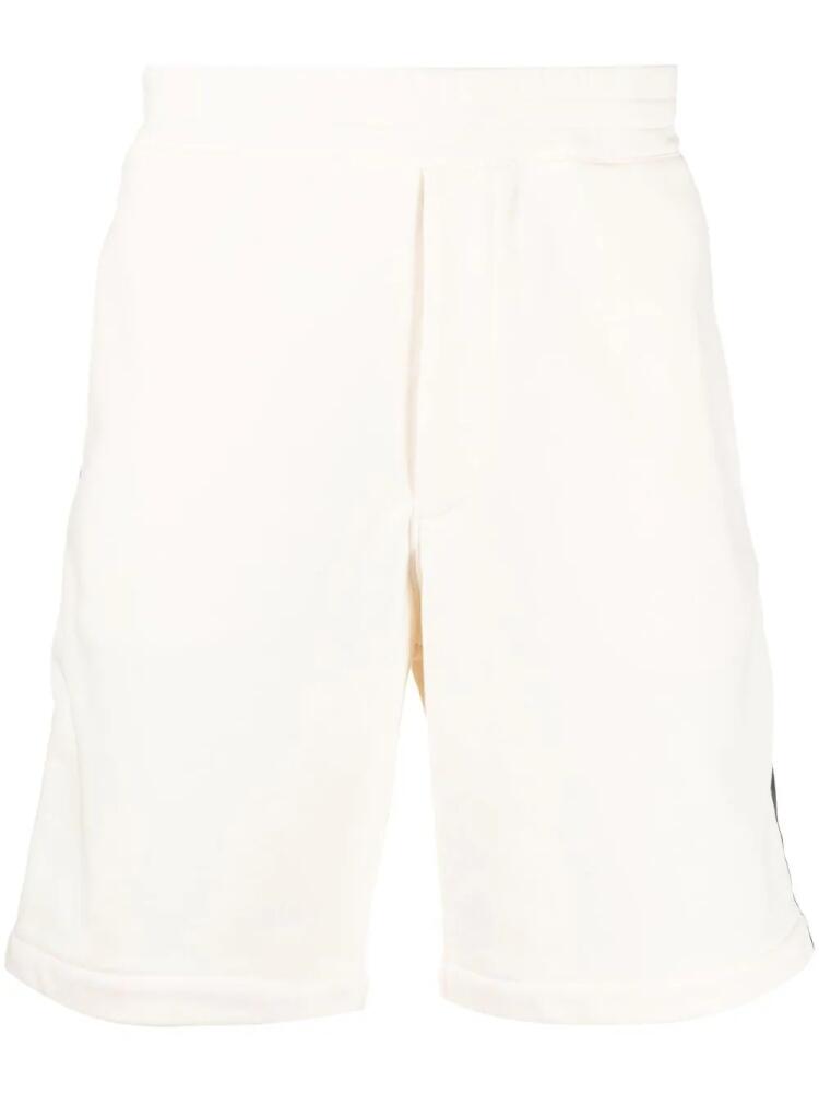 Alexander McQueen side-stripe shorts - Neutrals Cover