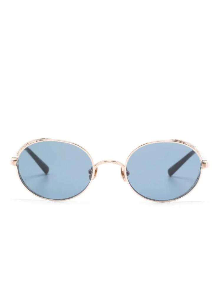 Matsuda M3137 round-frame sunglasses - Blue Cover