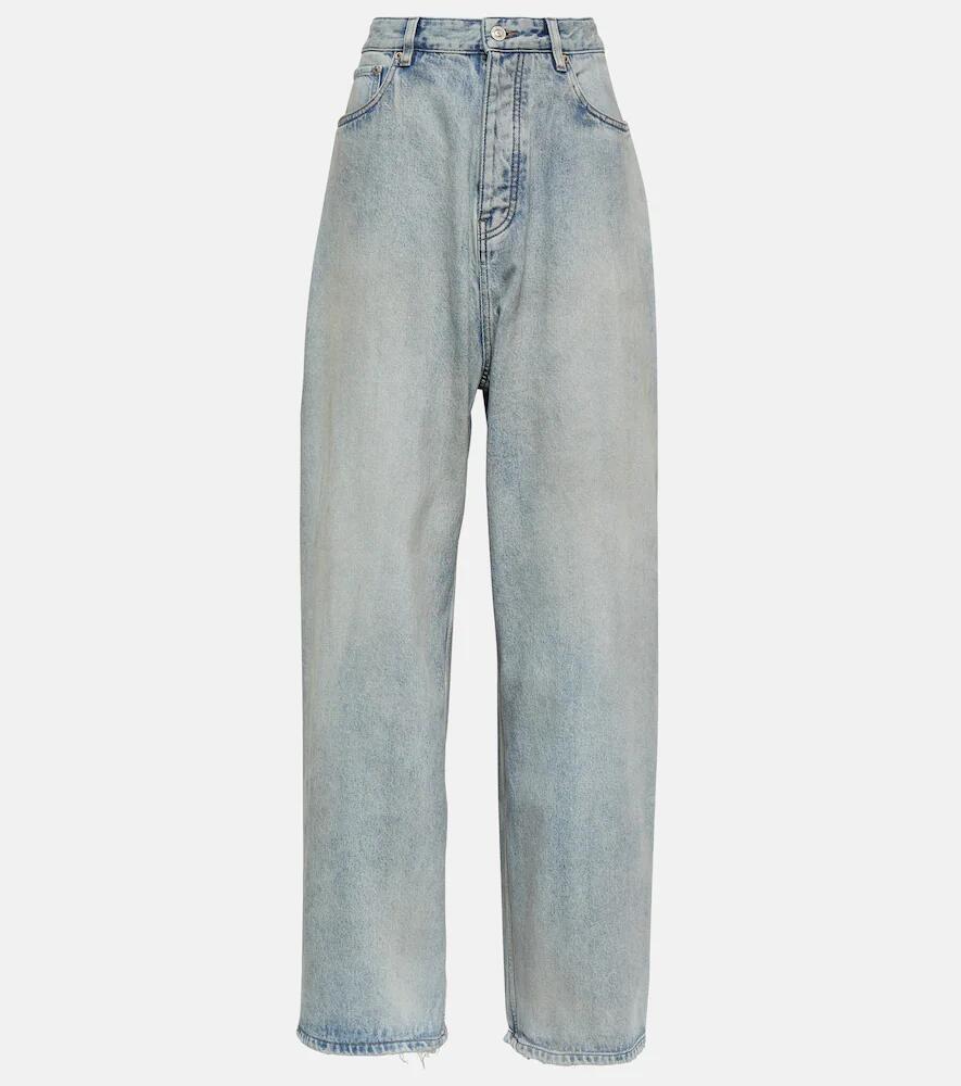 Balenciaga Mid-rise wide-leg jeans Cover