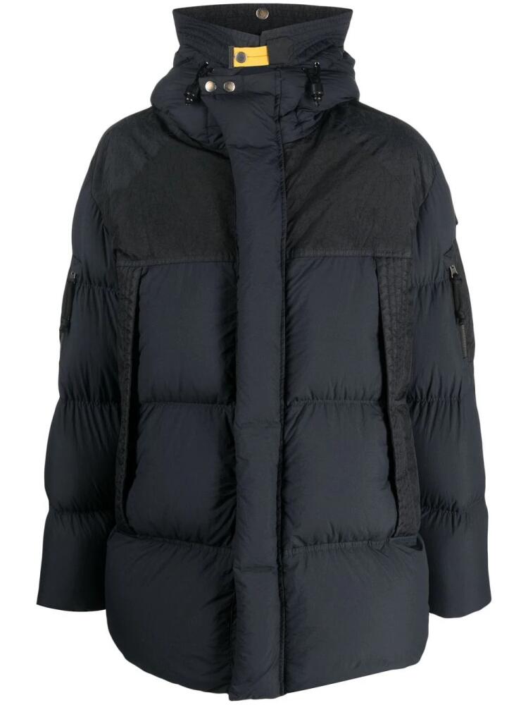 Parajumpers zip-up padded coat - Blue Cover