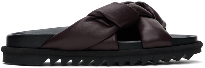 Dries Van Noten Brown Padded Sandals Cover