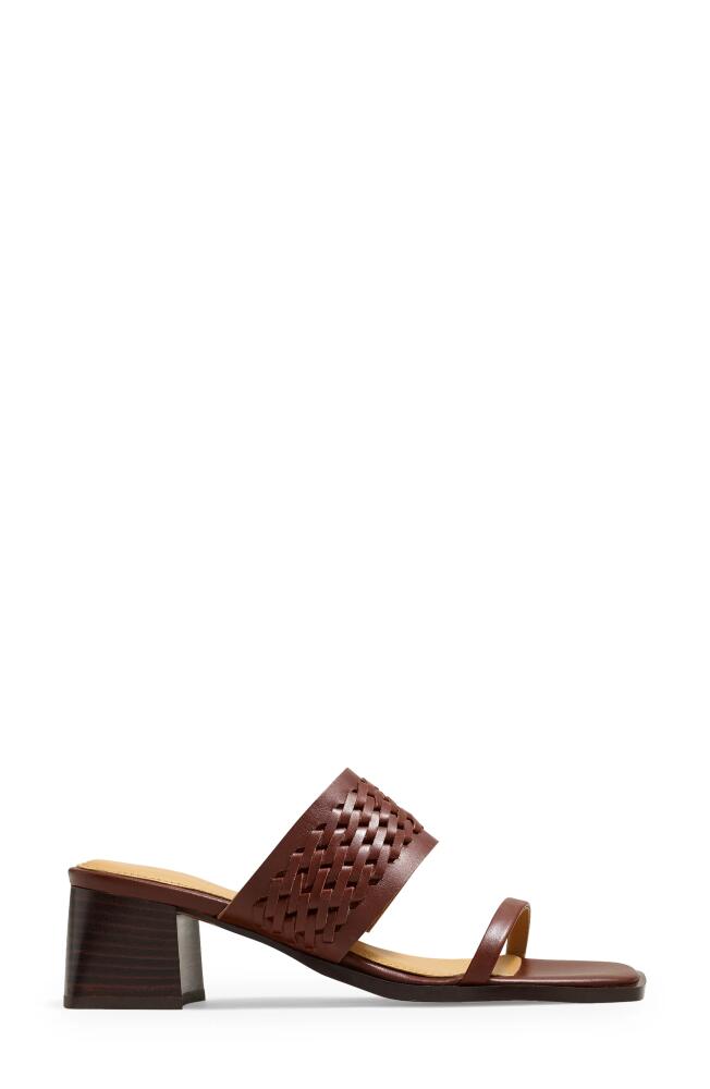 Madewell Roni Keira Block Heel Sandal in Apple Butter Cover