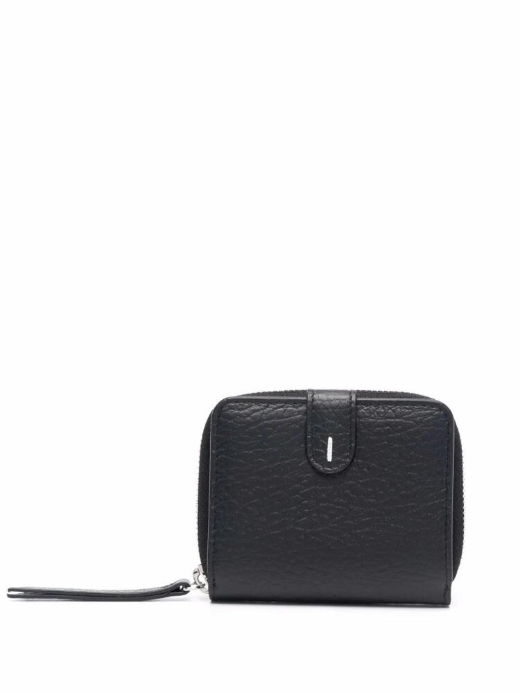 Maison Margiela zip-around compact wallet - Black Cover