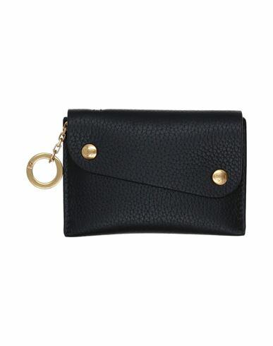 Il Bisonte Key ring Black Soft Leather Cover