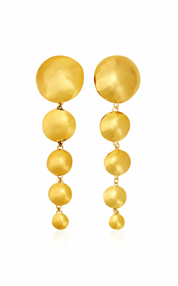 Johanna Ortiz - Owl Wisdom Gold-Plated Earrings - Gold - Gifts For Her Cover