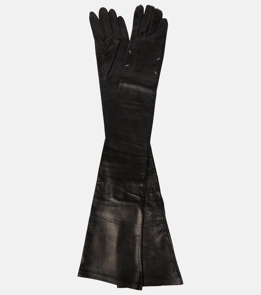 Maison Margiela Long leather gloves Cover