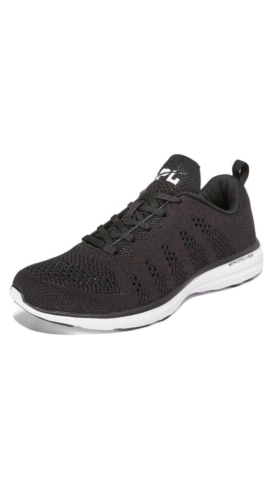 APL: Athletic Propulsion Labs TechLoom Pro Running Sneakers Black/White/Black Cover