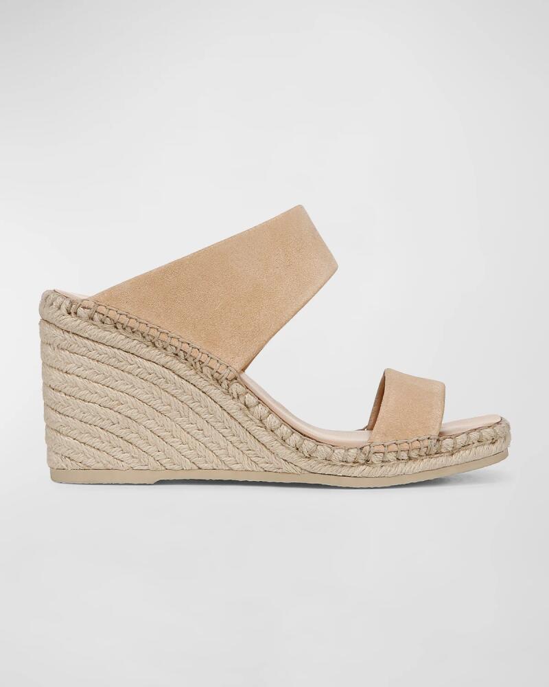 Vince Greta Suede Wedge Espadrille Sandals Cover