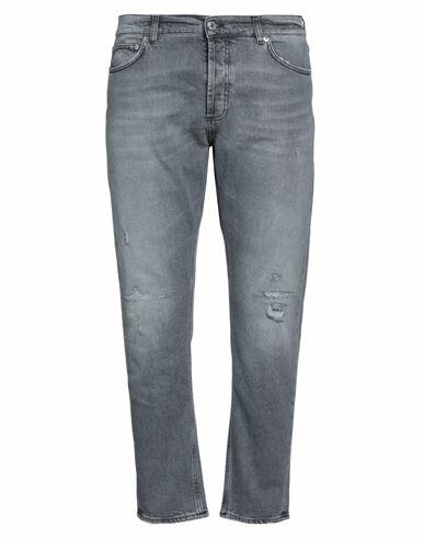 Grifoni Man Jeans Grey Cotton, Elastane Cover