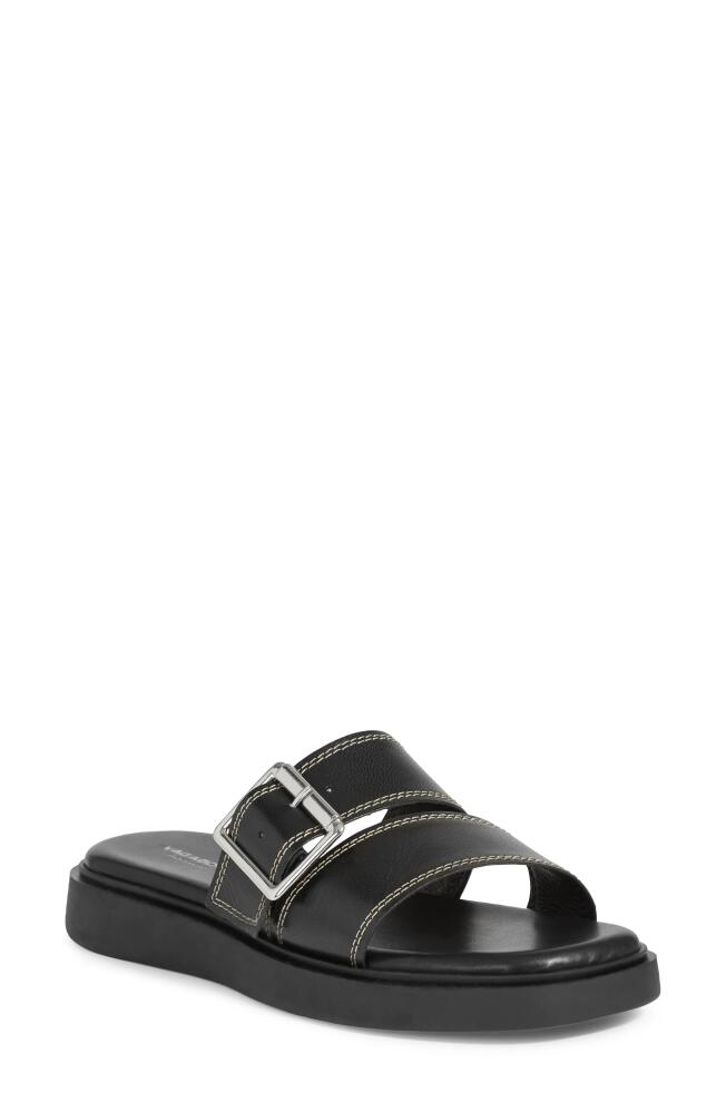 Vagabond Shoemakers Connie Slide Sandal in Black/White Cover