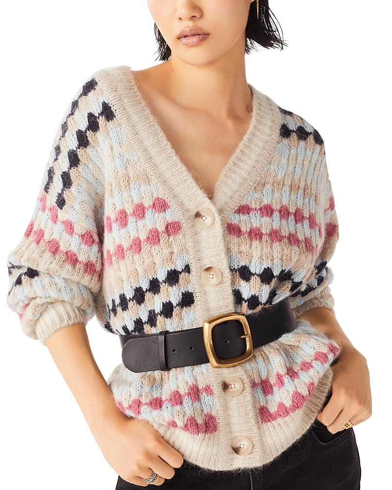 ba & sh Gilet Salto Chunky Knit Cardigan Cover