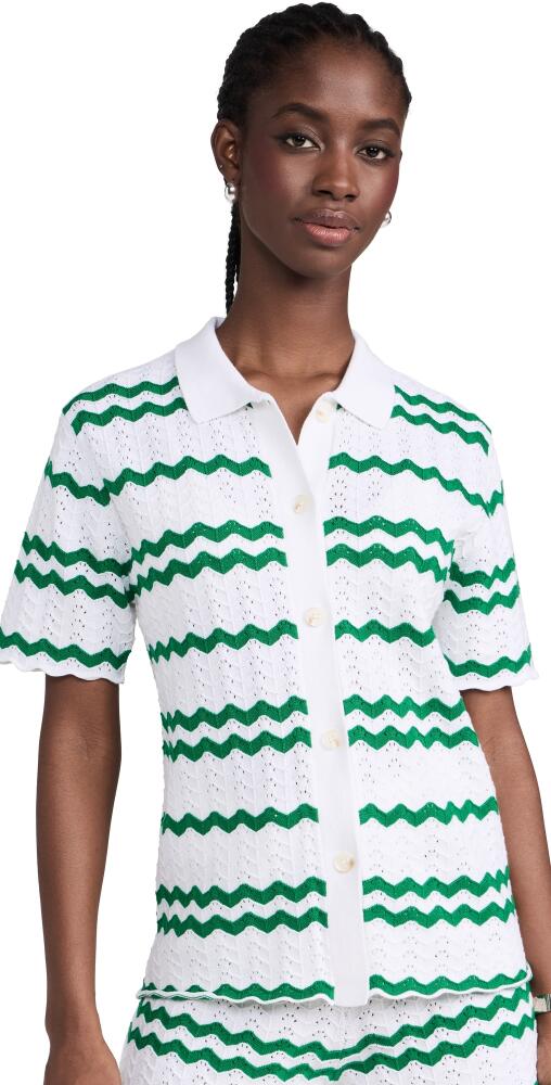 Seven Wonders Caprice Shirt White/Green Cover