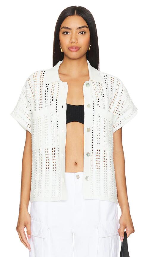 PISTOLA Lola Top in White Cover