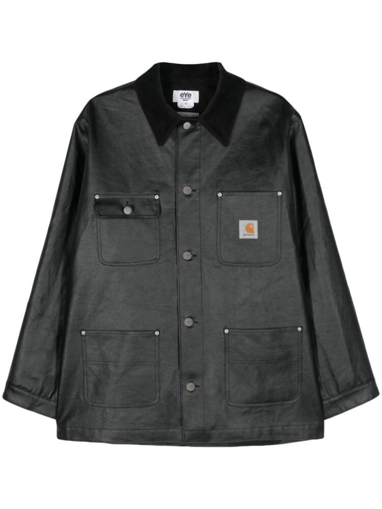 Junya Watanabe MAN x Carhartt canvas shirt jacket - Black Cover