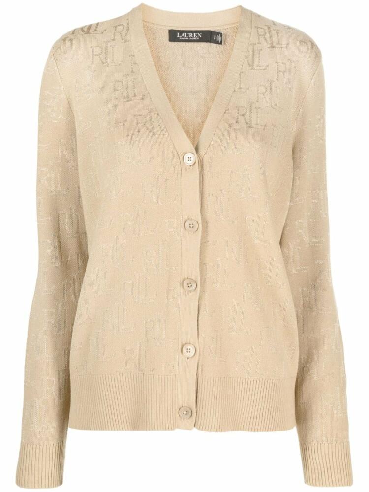 Lauren Ralph Lauren Lerlit cotton cardigan - Neutrals Cover