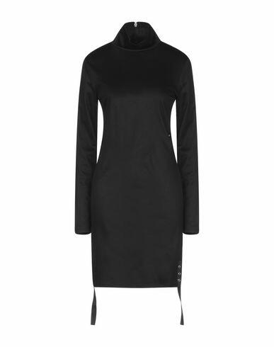 Patrizia Pepe Woman Mini dress Black Viscose, Polyurethane Cover