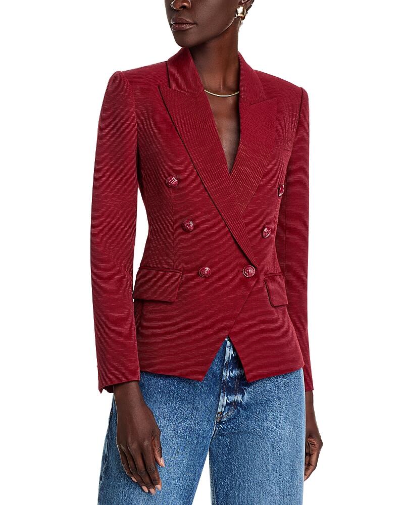 L'Agence Kenzie Double Breasted Blazer Cover