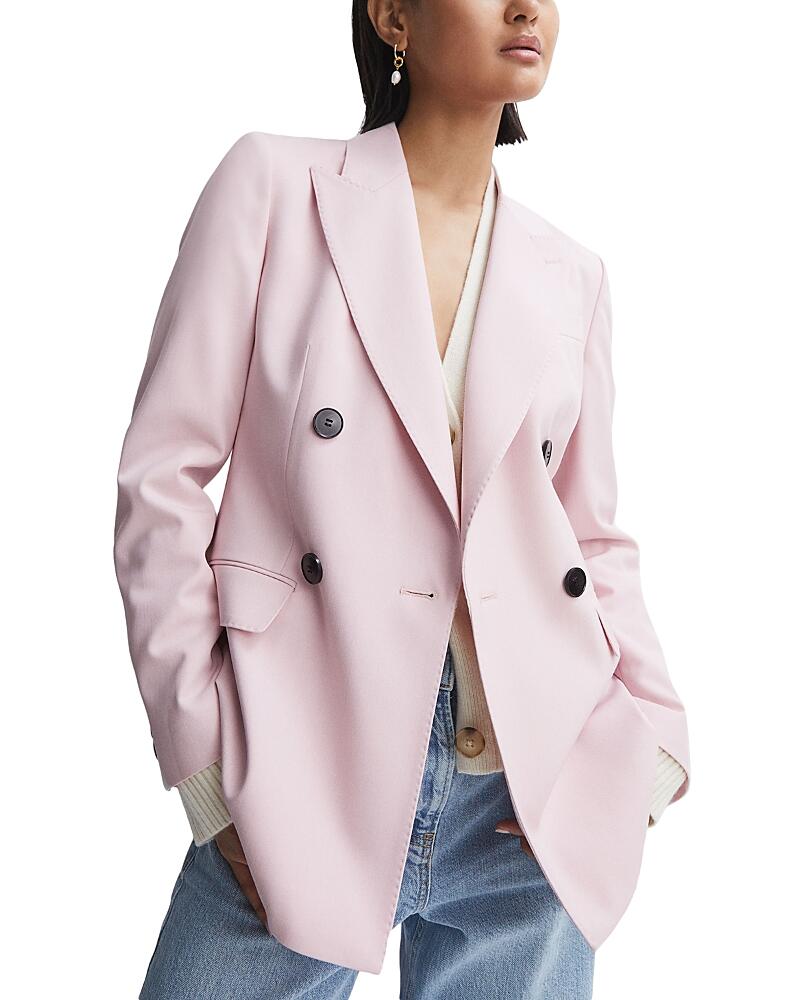 Reiss Evelyn Double Breasted Blazer Cover