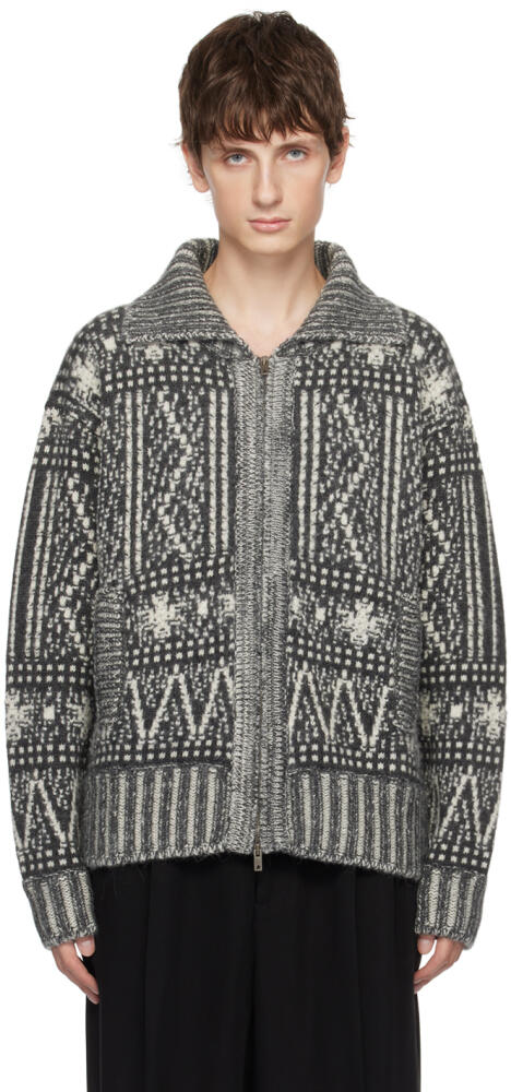 Golden Goose Gray Geoff Cardigan Cover