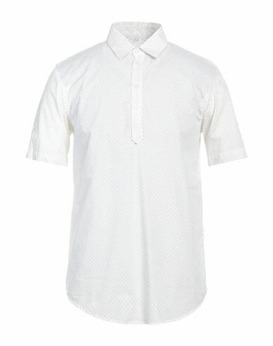 Daniele Alessandrini Homme Man Shirt White Size 15 ¾ Cotton Cover