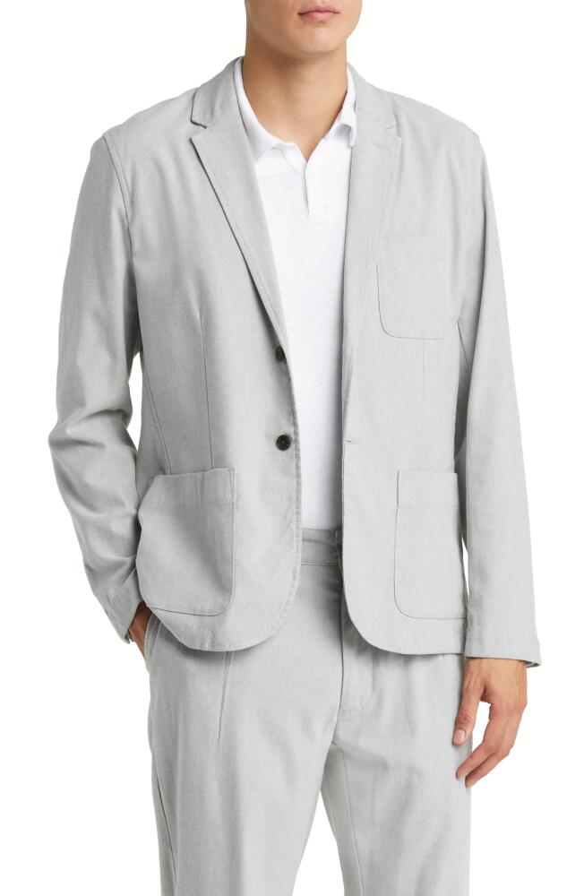 Rails Idris Sport Coat in Soft Grey Melange Cover