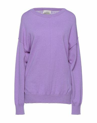 N. o.w. Andrea Rosati Cashmere Woman Sweater Lilac Cashmere Cover