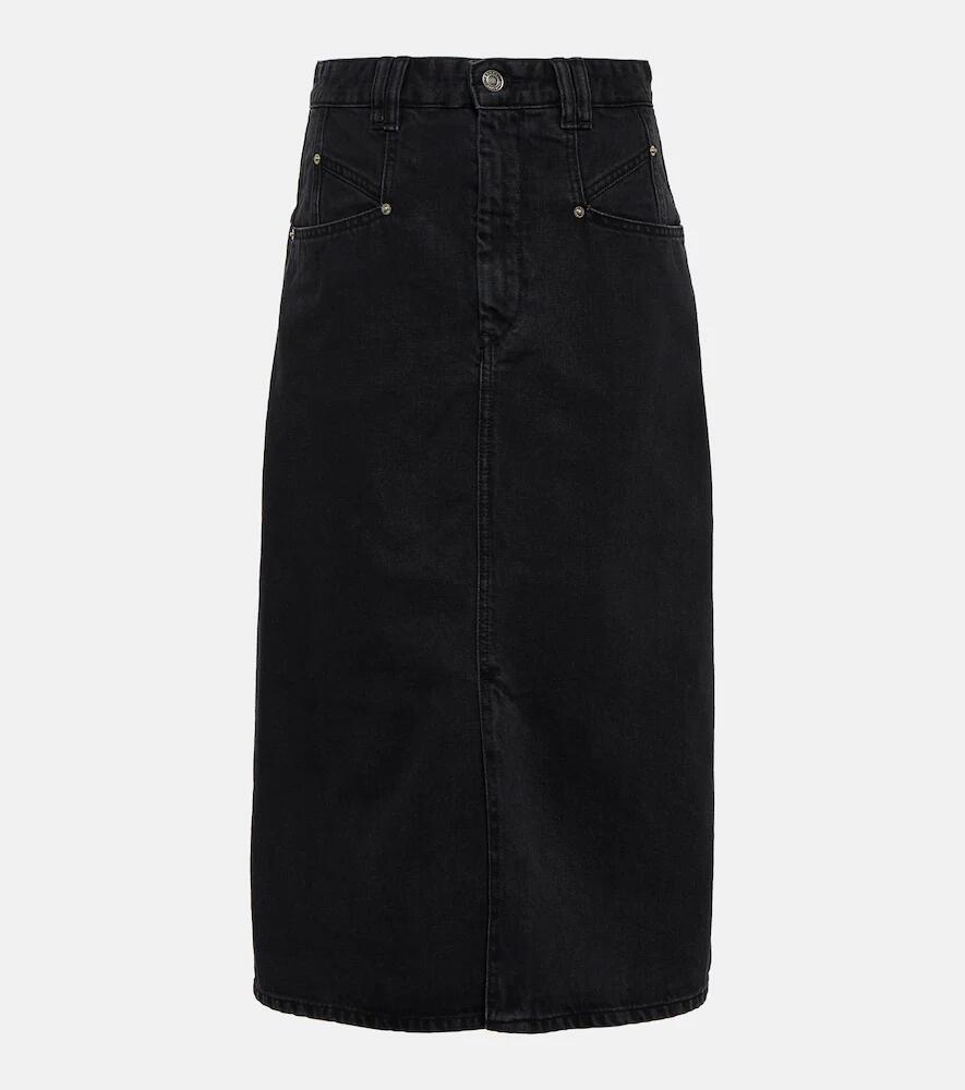 Isabel Marant Dipoma denim midi skirt Cover