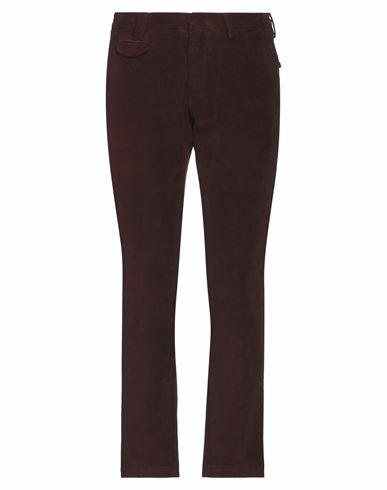 Gabardine Man Pants Cocoa Cotton, Elastane Cover