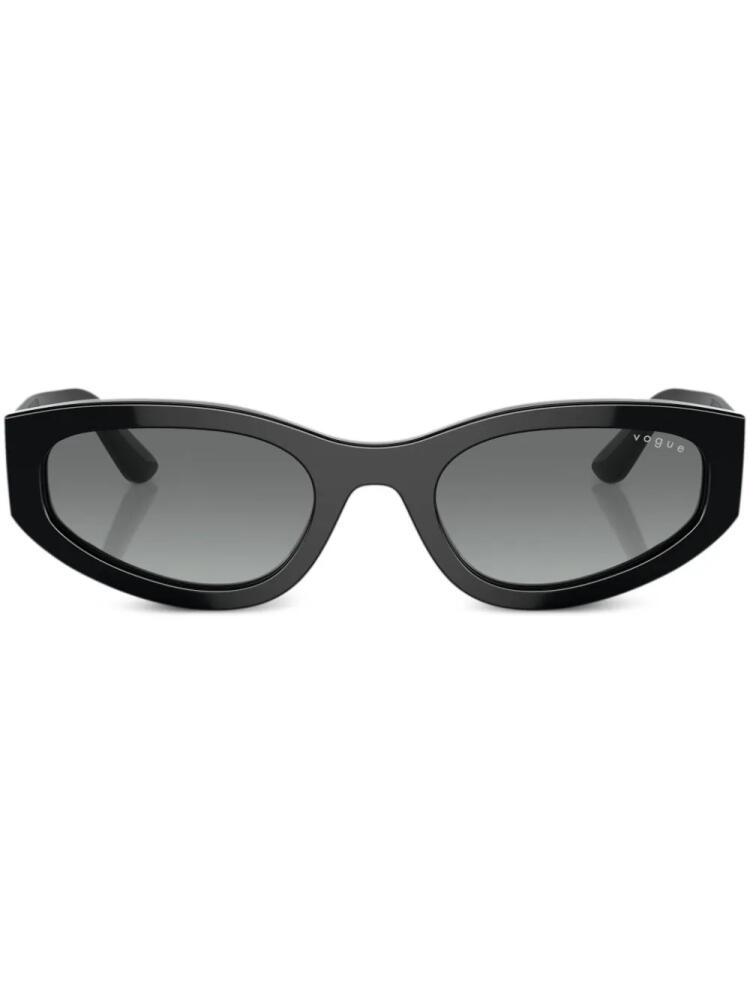 Vogue Eyewear oval-frame sunglasses - Black Cover