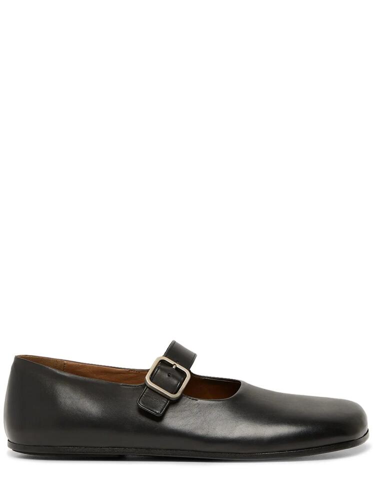 MARSELL Appiedi Leather Mary Jane Loafers Cover