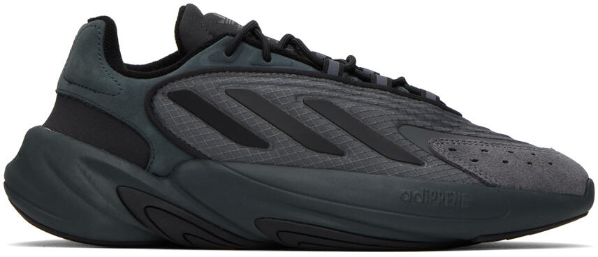 adidas Originals Black & Gray Ozelia Sneakers Cover