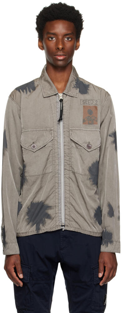 C.P. Company Gray Pigment-Dyed Jacket Cover