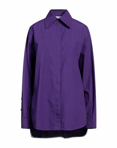 Quira Woman Shirt Mauve Cotton Cover