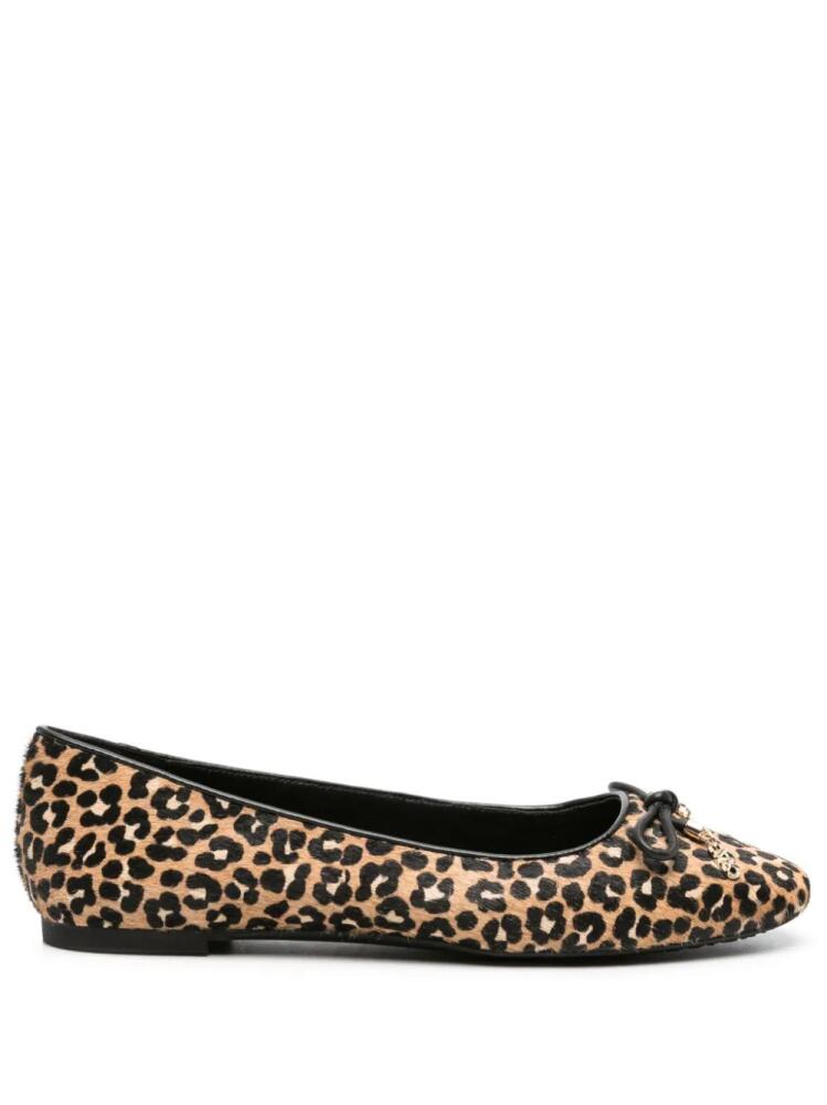 Michael Michael Kors Nori leopard-print ballet flats - Brown Cover