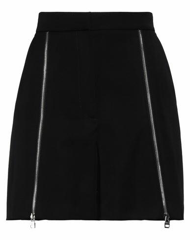 Alexander Mcqueen Woman Shorts & Bermuda Shorts Black Wool Cover