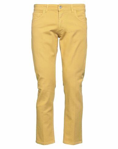 Entre Amis Man Jeans Ocher Cotton, Elastane Cover