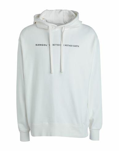 Kangol Man Sweatshirt Off white Organic cotton Cover