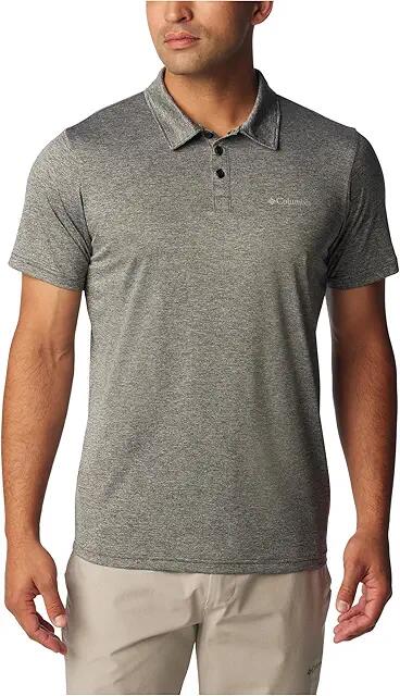 Columbia Hike Polo (Black Heather) Men's Clothing Cover