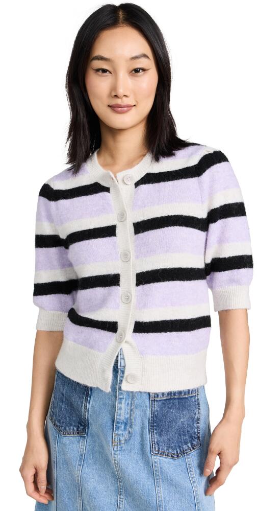 BAUM UND PFERDGARTEN Carlee Cardigan Lavender Stripe Cover