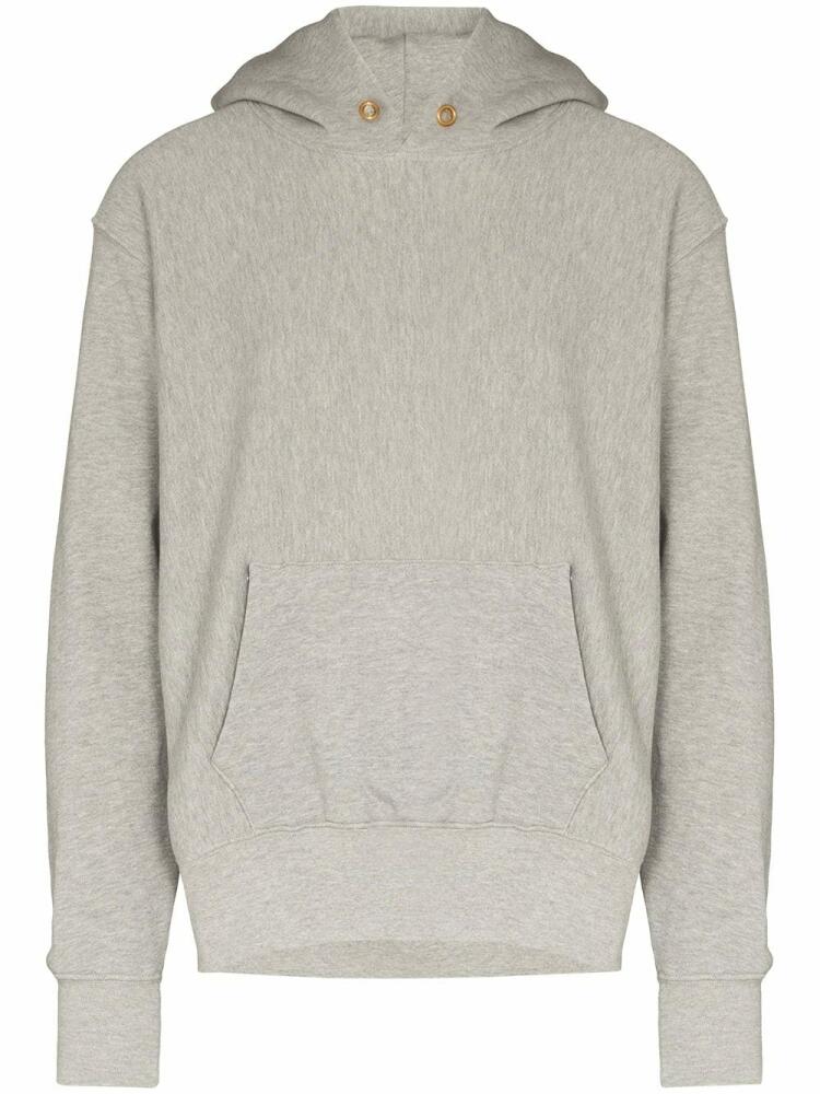 Les Tien long-sleeved cotton hoodie - Grey Cover